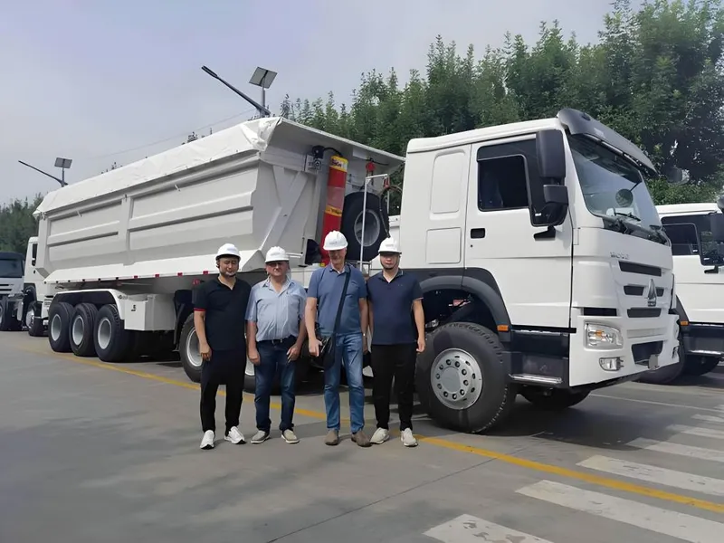 Australia Customer Visited Our Trailer Factory