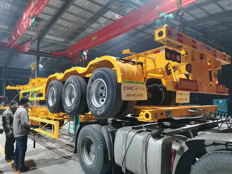 40FT Skeletal Trailer