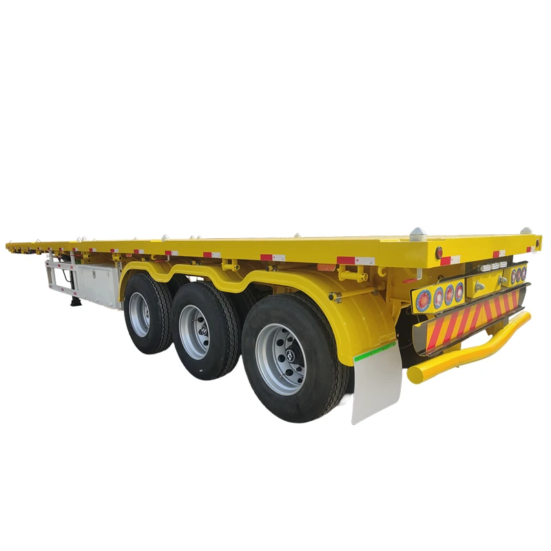 Flatbed Semi Trailer 1 Platform Semi Trailer