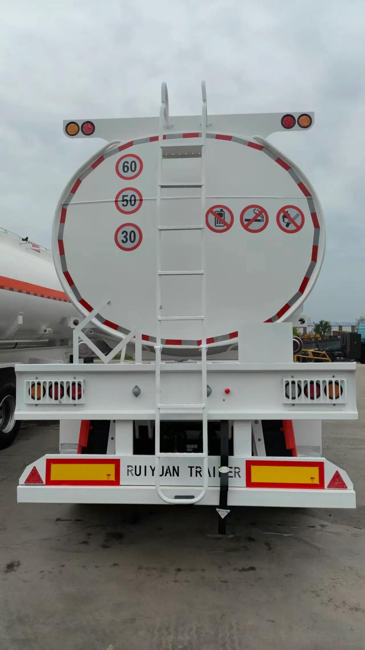 Stainless Steel Insulation Tank Semi Trailer