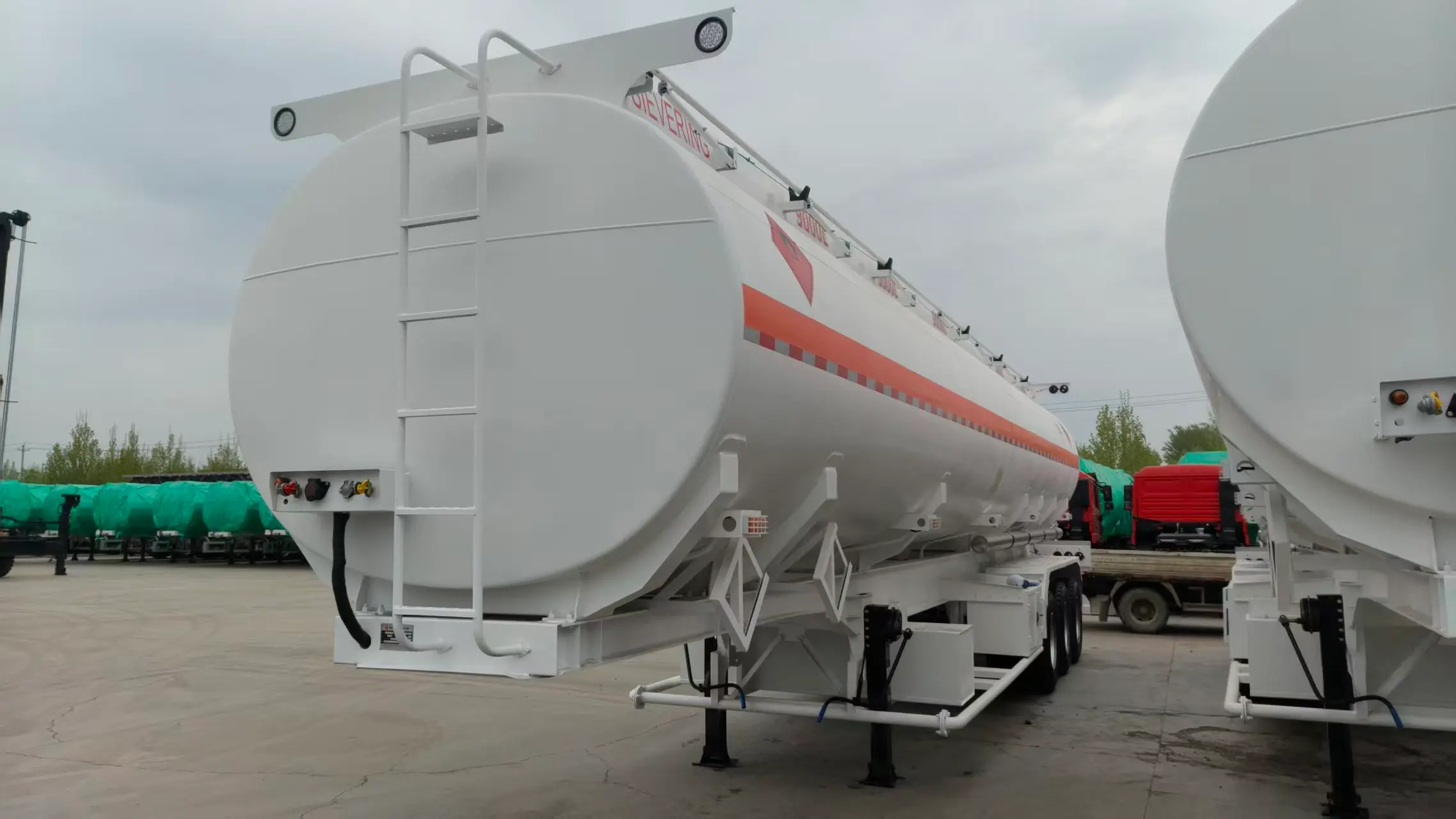 Stainless Steel Insulation Tank Semi Trailer