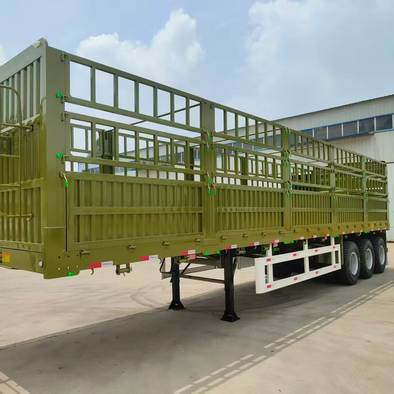 Heavy Duty Fence Cargo Trailer for Bulk & Agricultural Transport