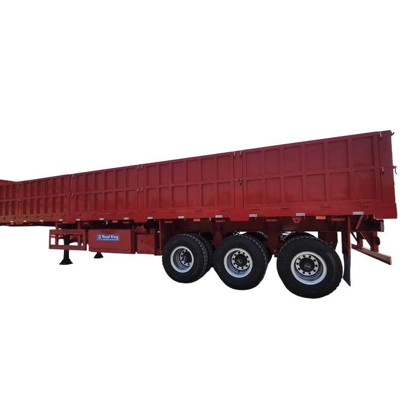 Sidewall Semi Trailer 1 Lightweight Side Wall Semi Trailer for General Cargo Transport