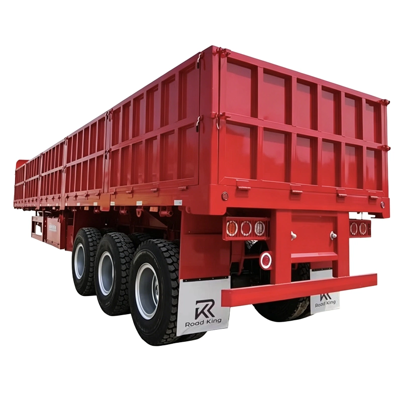 Sidewall Semi Trailer1 High Capacity Side Wall Semi Trailer for Bulk Cargo Transport