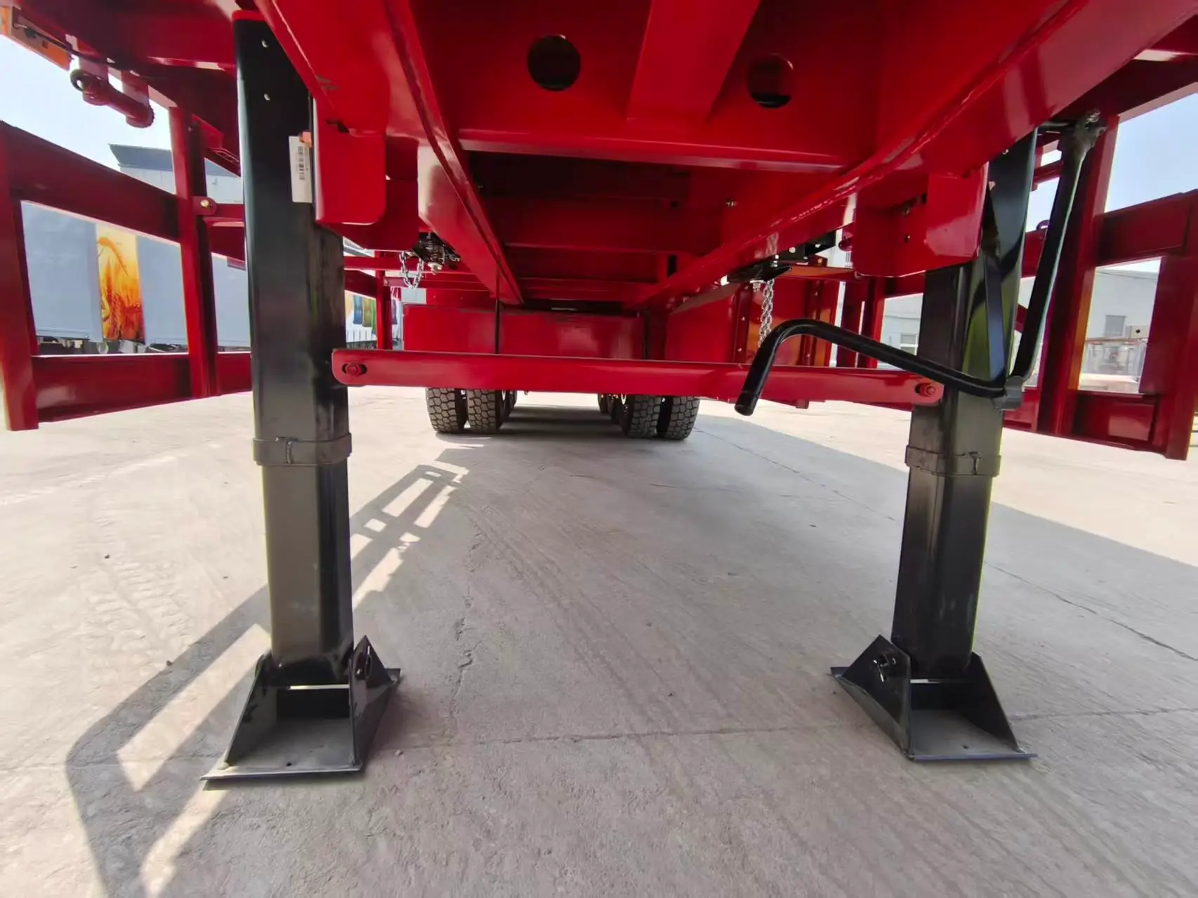 Lightweight Side Wall Semi Trailer for General Cargo Transport