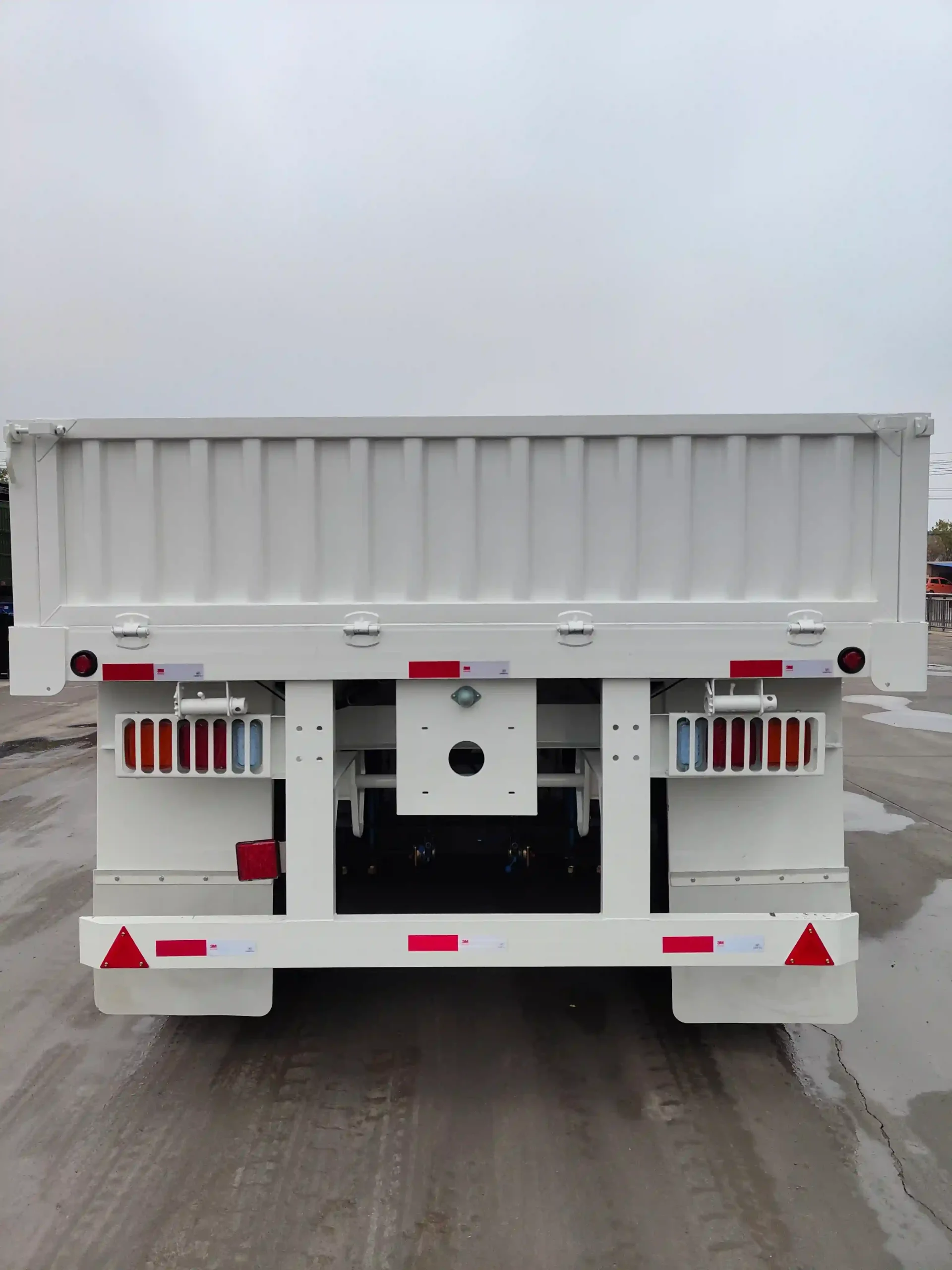 Reinforced Fence Cargo Trailer for Overweight Cargo Transport