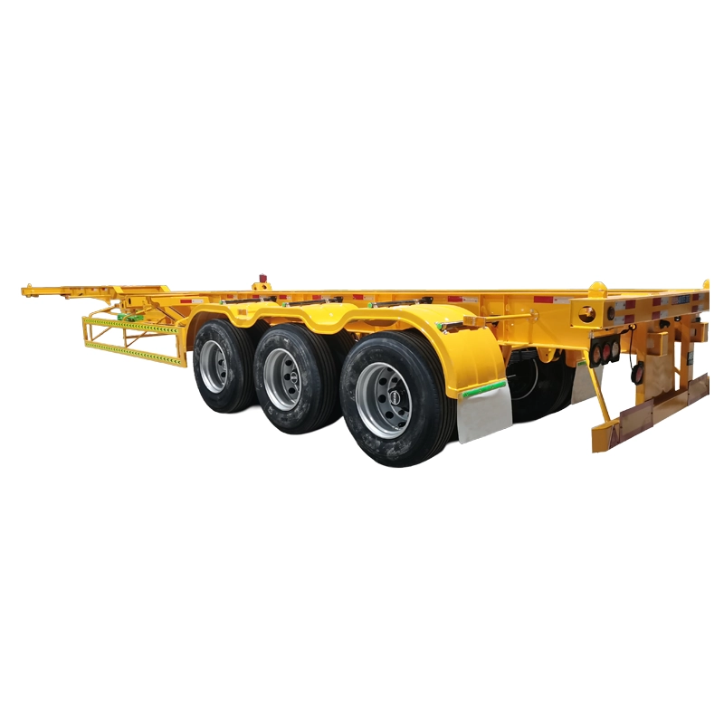 2x20FT Skeletal Traile (1) 2x20FT Skeletal Trailer for Flexible Container Transport