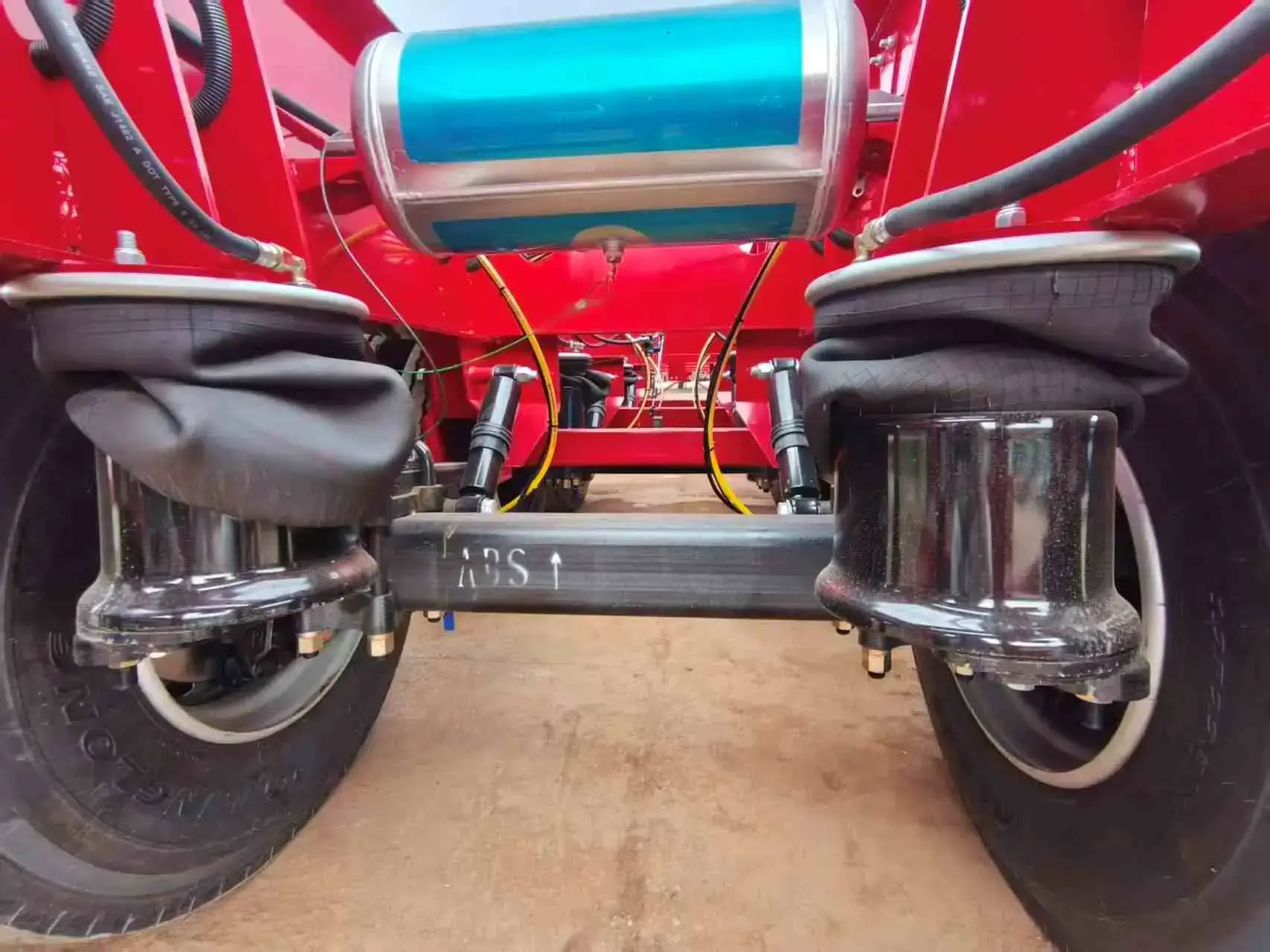 20FT Container Skeletal Trailer for Port and Short Distance Transport