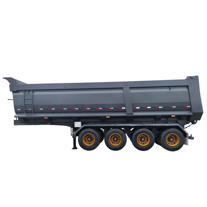 High Capacity Tipper Semi Trailer for Heavy-Duty Transport