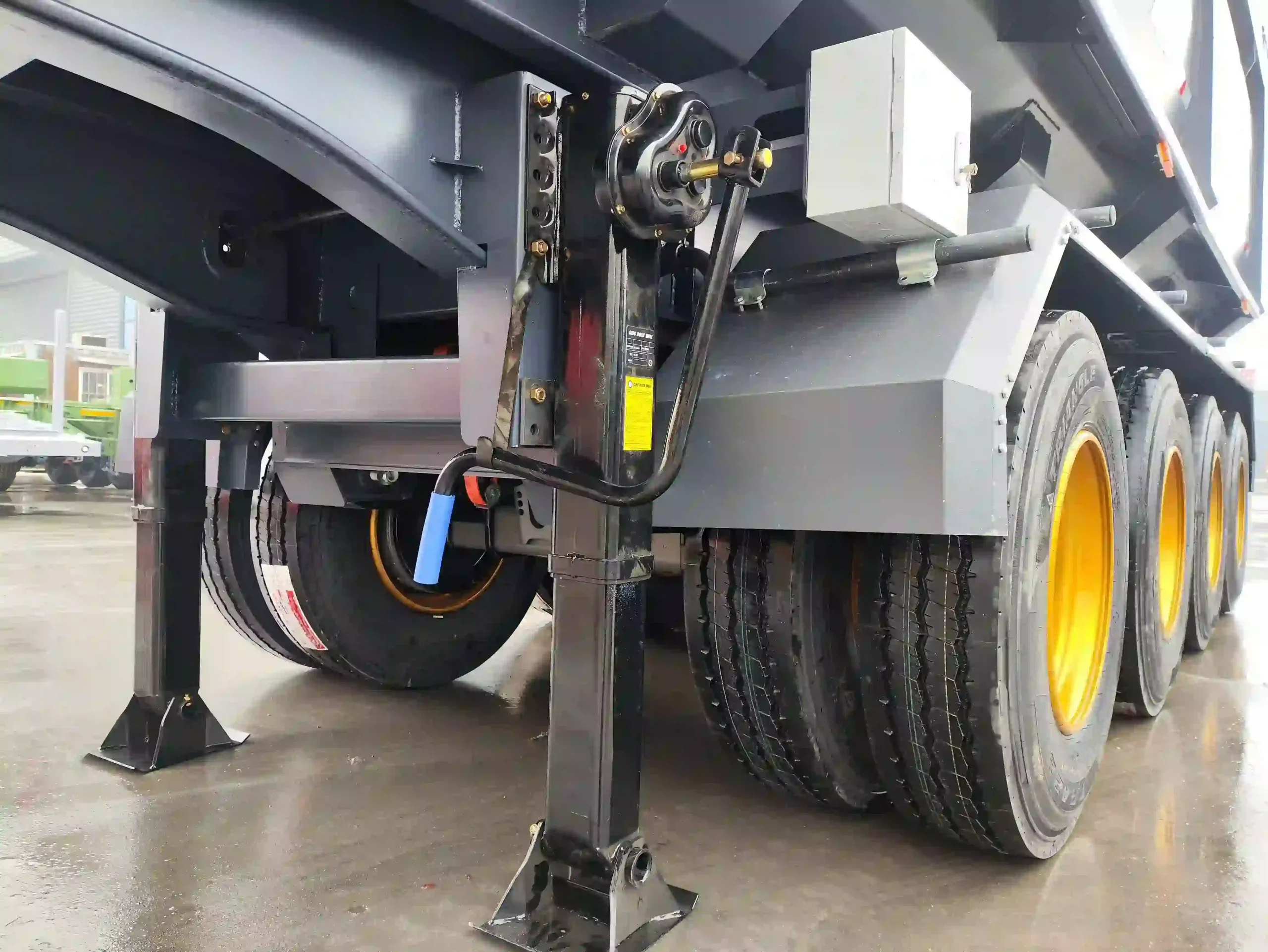High Capacity Tipper Semi Trailer for Heavy-Duty Transport
