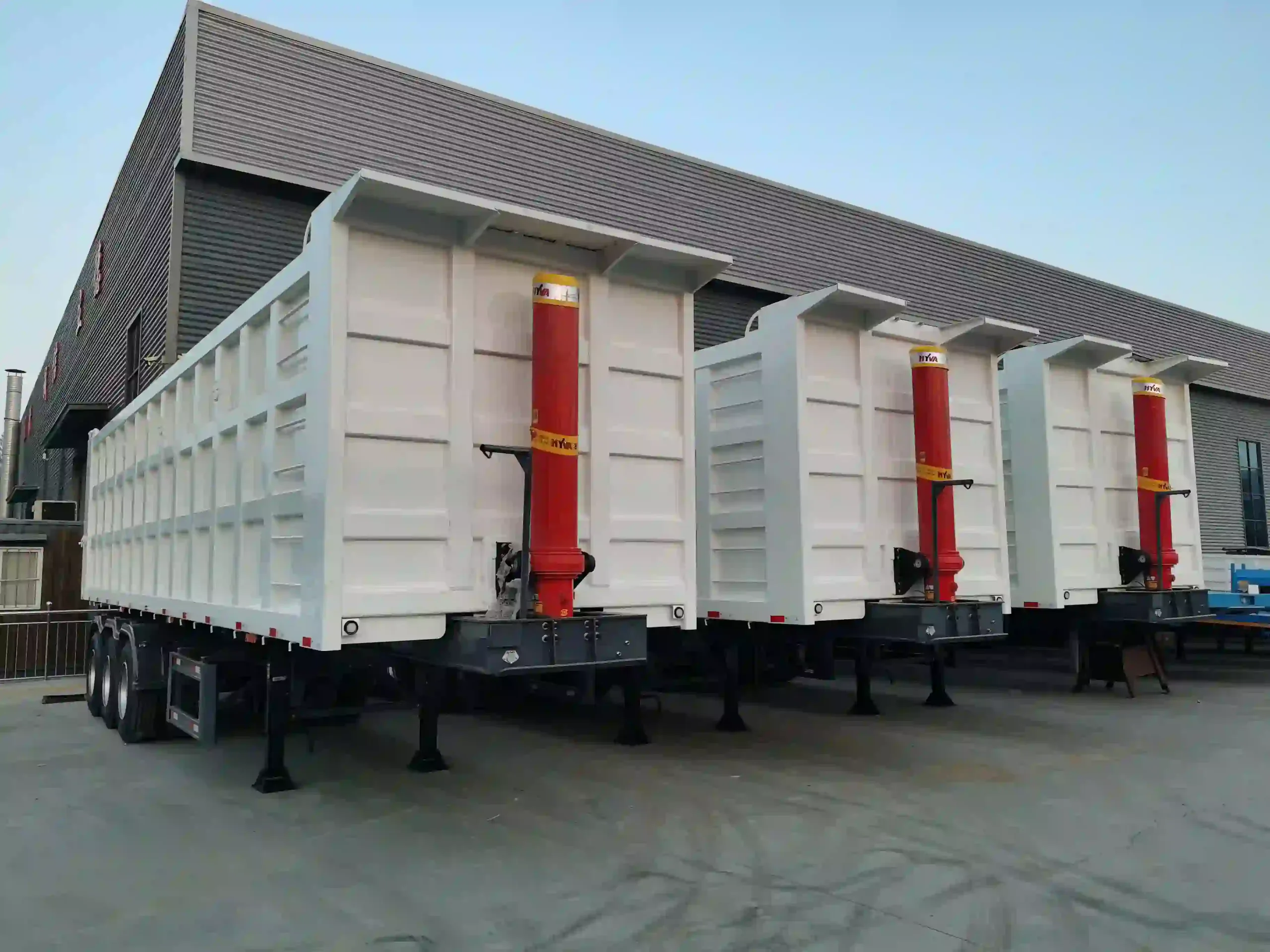50 Ton Tipper Trailer 3 Axle for Heavy-Duty Transport Needs