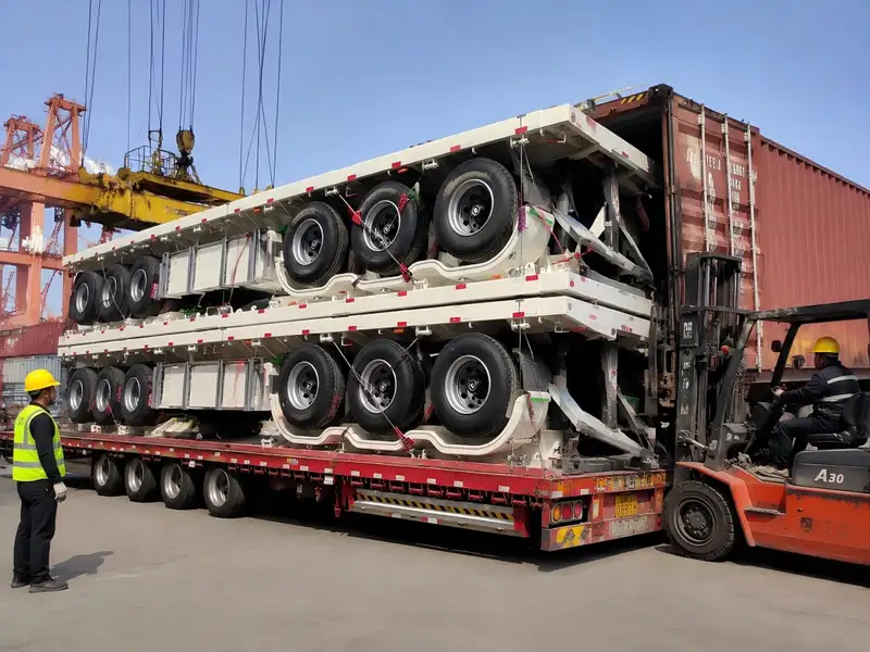 Semi Trailer Export Project to Nigeria