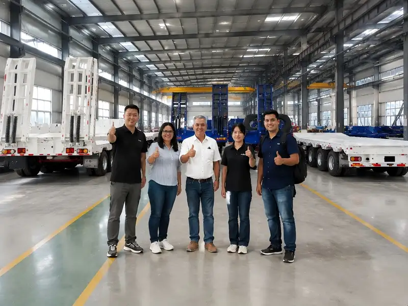 Semi Trailer Export Project to Peru
