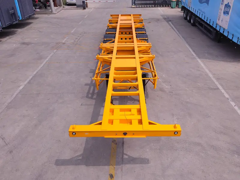 4 Axle 40FT Container Chassis Trailer