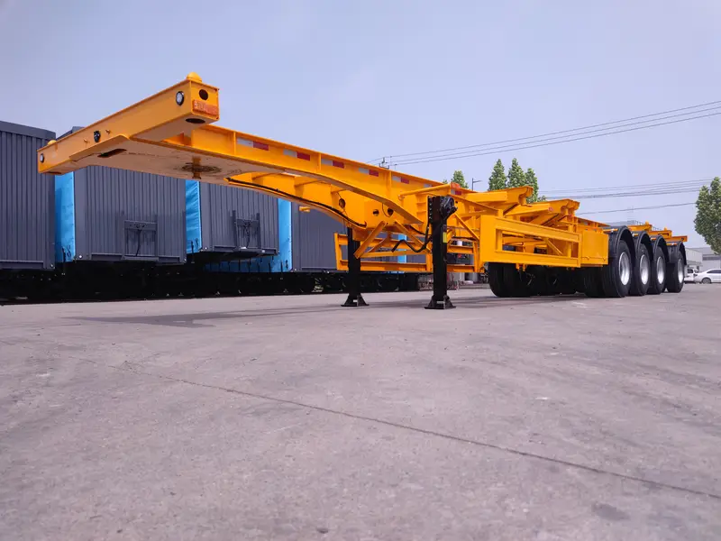4 Axle 40FT Container Chassis Trailer