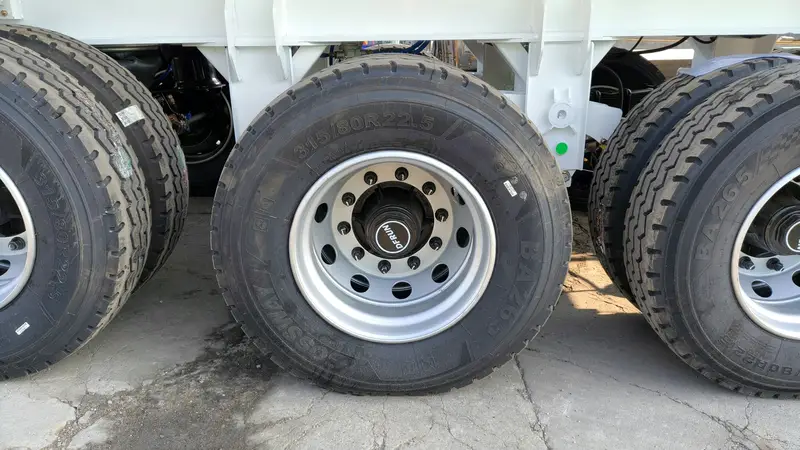 4 Axle 80 Ton Heavy Duty Rear Dump Semi Trailer for Mining Transport