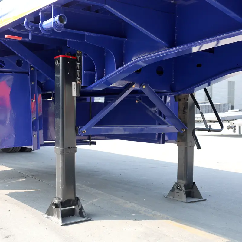4 Axle Bulk Cement Tanker Trailer for Powder Material Transport