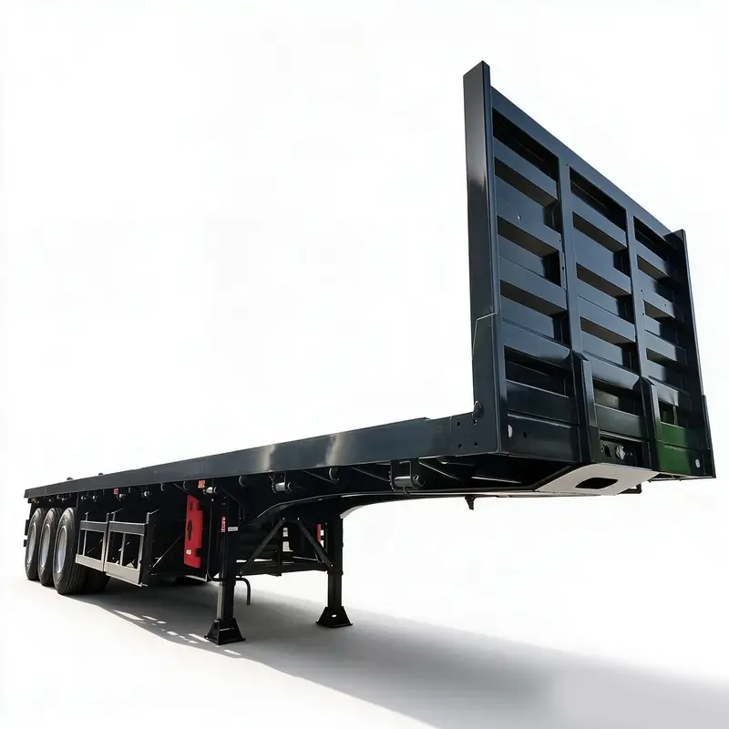 40FT Flatbed Semi Trailer (4) 40FT Flatbed Semi Trailer