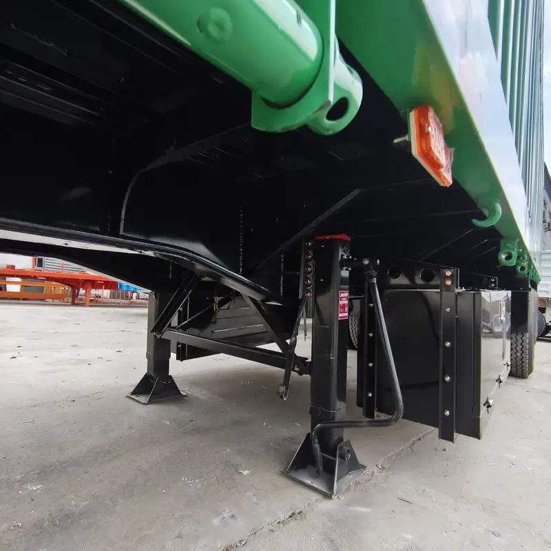 80 Ton 4 Axle Fence Semi Trailer