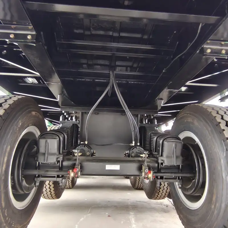 80 Ton 4 Axle Fence Semi Trailer