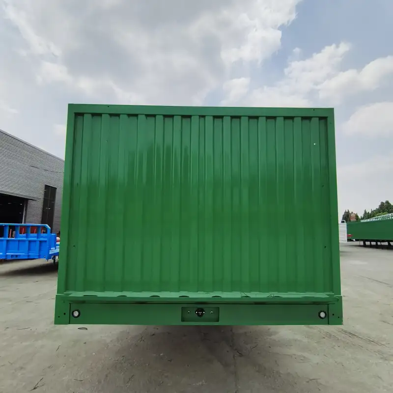 80 Ton 4 Axle Fence Semi Trailer