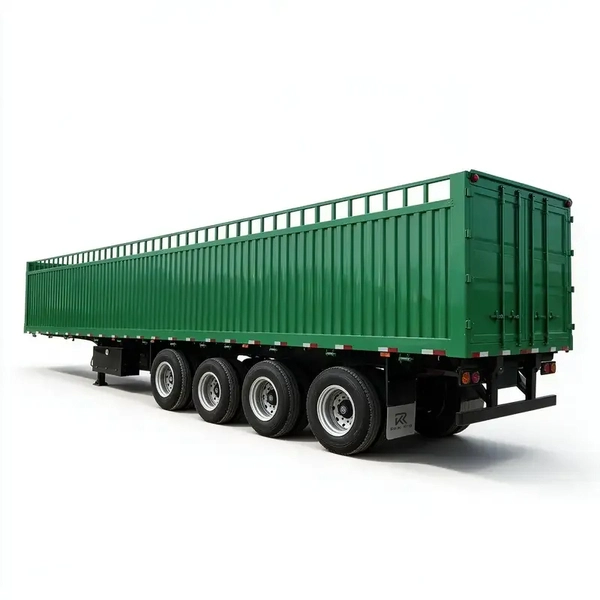 80 Ton 4 Axle Fence Semi Trailer 80 Ton 4 Axle Fence Semi Trailer