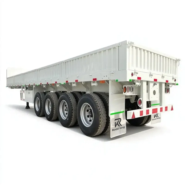 80 Ton 4 Axle Side Wall Semi Trailer 80 Ton 4 Axle Side Wall Semi Trailer