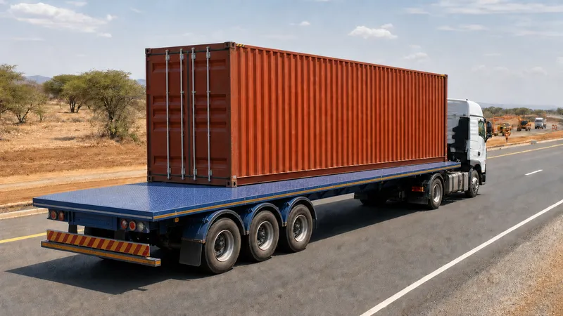 Flatbed semi trailers Flatbed semi trailers