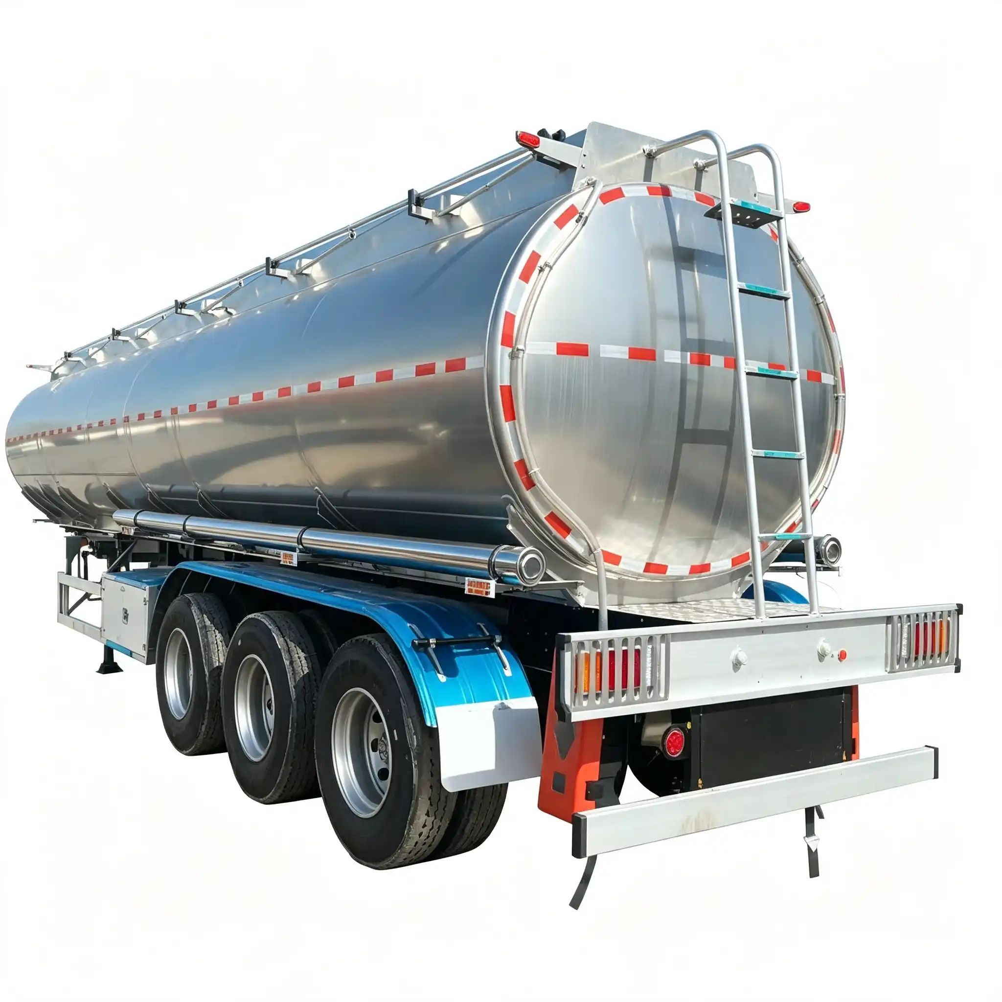 304 Stainless Steel Liquid Tank Semi Trailer for Food and Chemical Transportation (3) 304 Stainless Steel Liquid Tank Semi Trailer for Food and Chemical Transportation