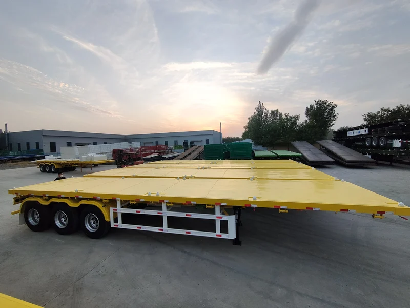 New Flatbed Semi-Trailer Solutions Help Logistics Companies Improve Transport Efficiency New Flatbed Semi-Trailer Solutions Help Logistics Companies Improve Transport Efficiency