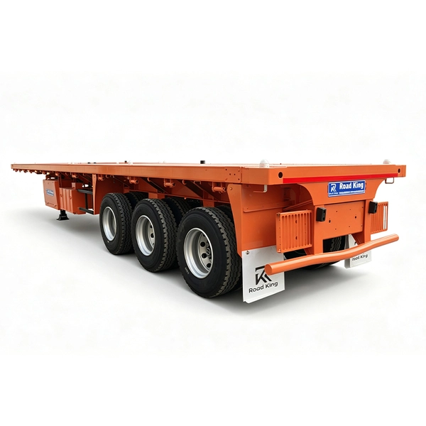 3 Axle Flatbed Semi Trailer for Cargo Transport 3 Axle Flatbed Semi Trailer for Cargo Transport