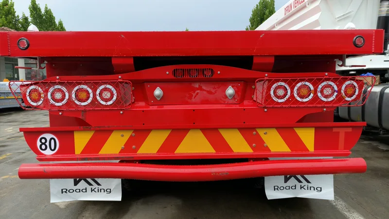 3 Axle Flatbed Semi Trailer for Container and General Cargo Transport