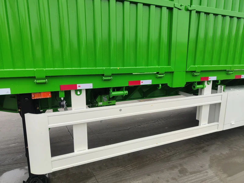 40 Ton 3 Axle Fence Semi Trailer for Agricultural and General Cargo Transport