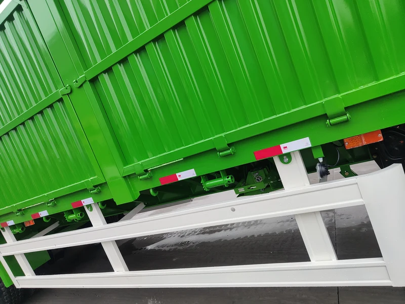 40 Ton 3 Axle Fence Semi Trailer for Agricultural and General Cargo Transport