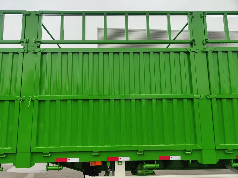 40 Ton 3 Axle Fence Semi Trailer for Agricultural and General Cargo Transport